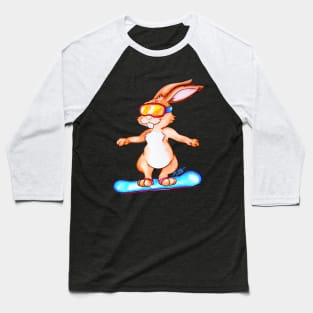 Boarder Bunny Baseball T-Shirt